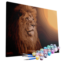 Kit Pintura Terapêutica  - Leao Poderoso