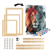 Kit Pintura Terapêutica  - Leao Colorido