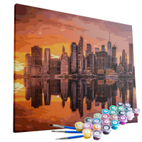 Kit Pintura Terapêutica  - Reflexo da Cidade