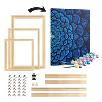 Kit Pintura Terapêutica  - Mandalah Azul