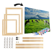 Kit Pintura Terapêutica  - As vacas no pasto