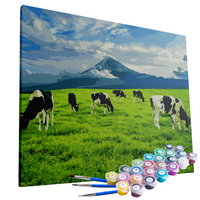 Kit Pintura Terapêutica  - As vacas no pasto