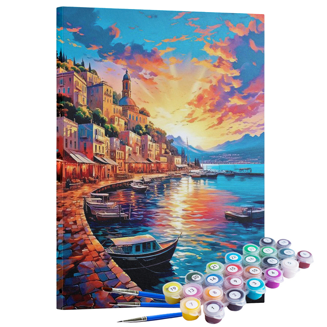 Kit Pintura Terapêutica  -  Costa Europeia