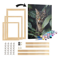 Kit Pintura Terapêutica  - Gato Selvagem