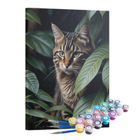 Kit Pintura Terapêutica  - Gato Selvagem