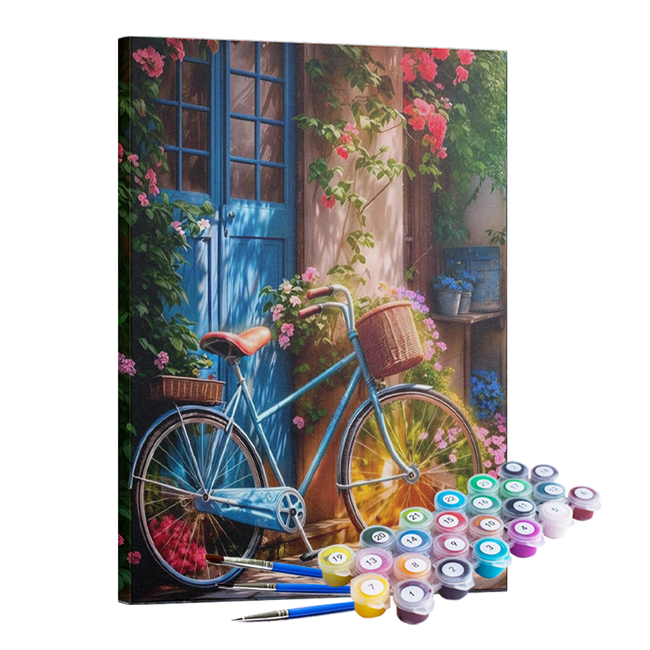 Kit Pintura Terapêutica  - Porta Florida