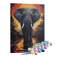 Kit Pintura Terapêutica  - Elefante Imponente