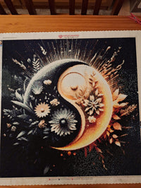 Kit Pintura com Diamantes - Ing Yang