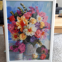 Kit Pintura com Diamantes - Buque de Flores