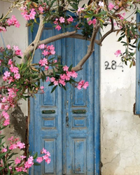 Kit Pintura com Diamantes - Porta Florida