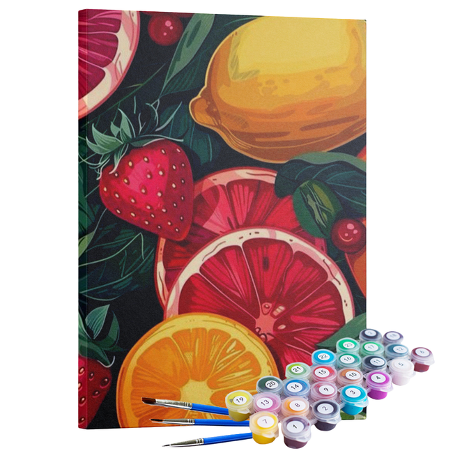 Kit Pintura Terapêutica  - Explosão Tropical