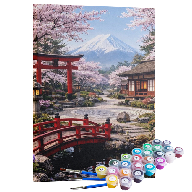 Kit Pintura Terapêutica  - Jardins do Fuji