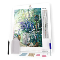 Kit Pintura com Diamantes - Porteira Florida