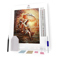 Kit Pintura com Diamantes - Casal no Rio