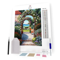 Kit Pintura com Diamantes - Arco Florido