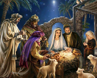 Kit Pintura com Diamantes - Nascimento Jesus