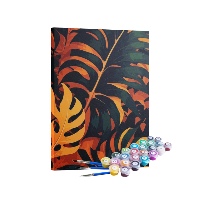Kit Pintura Terapêutica  - Selva Noturna