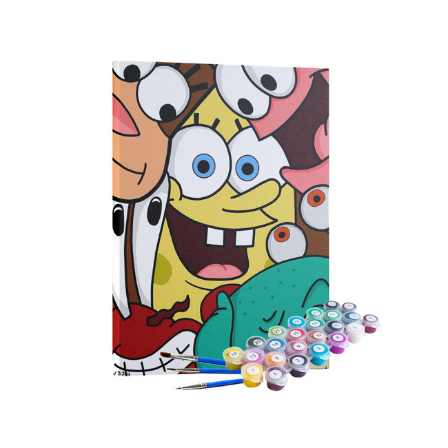 Kit Pintura Terapêutica  - Bob Smile Splash