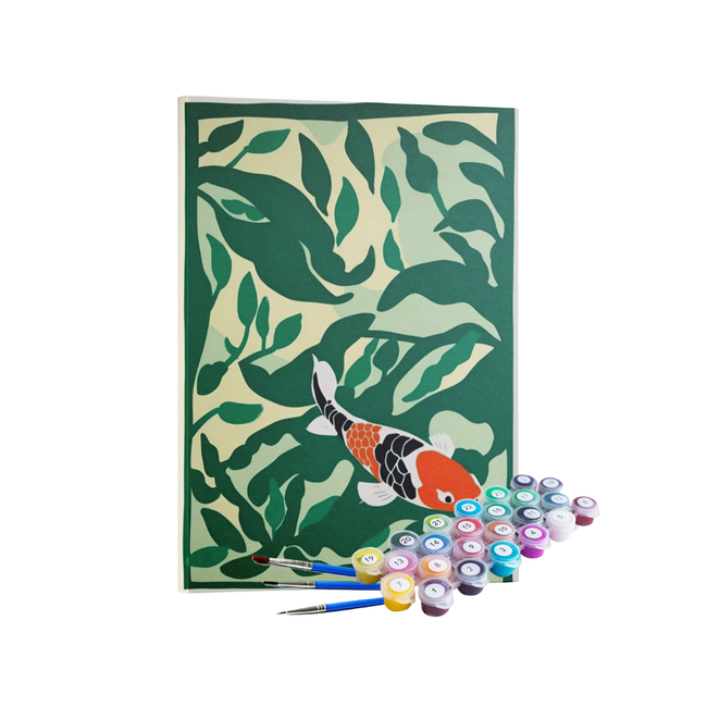 Kit Pintura Terapêutica  - Koi Serenity