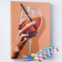Kit Pintura Terapêutica  - Sunset Aperol Spritz