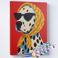 Kit Pintura Terapêutica  - Dalmatian Chic