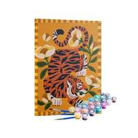 Kit Pintura Terapêutica  - Tiger Bloom