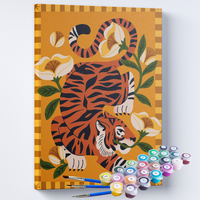 Kit Pintura Terapêutica  - Tiger Bloom