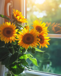 Kit Pintura com Diamantes - Girassóis