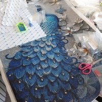 Kit Pintura com Diamantes - Pavão