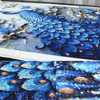 Kit Pintura com Diamantes - Pavão