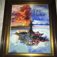 Kit Pintura com Diamantes - Quatro Estacoes