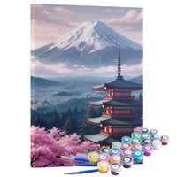 Kit Pintura Terapêutica  - Templo das Cerejeiras
