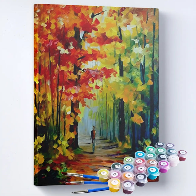 Kit Pintura Terapêutica  - Floresta Encantada