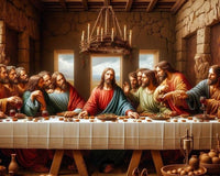 Kit Pintura com Diamantes - Ultima Ceia