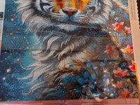 Kit Pintura com Diamantes - O tigre