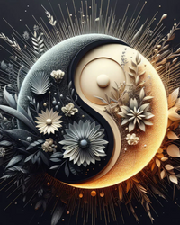 Kit Pintura com Diamantes - Ing Yang