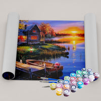 Kit Pintura Terapêutica - A casa do lago