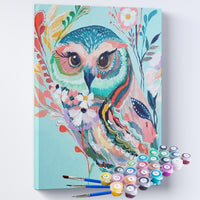 Kit Pintura Terapêutica  - A Delicada Coruja