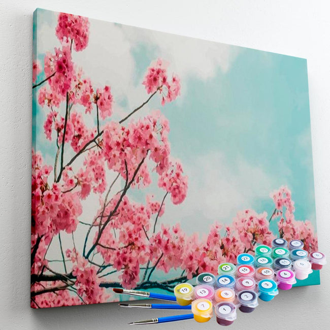 Kit Pintura Terapêutica - A maravilhosa cerejeira
