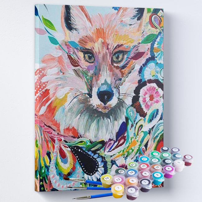 Kit Pintura Terapêutica  - A maravilhosa raposa