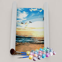 Kit Pintura Terapêutica  - A Praia Maravilhosa
