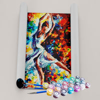Kit Pintura Terapêutica  - Bailarina Colorida