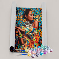 Kit Pintura Terapêutica  - Beleza Africana