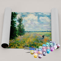 Kit Pintura Terapêutica - Campos de Papoula/ Claude Monet