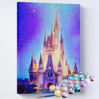 Kit Pintura Terapêutica  - Castelo da Disney