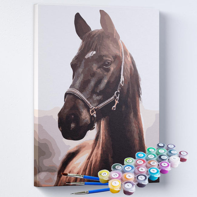 Pintura Terapêutica  -  Cavalo Negro