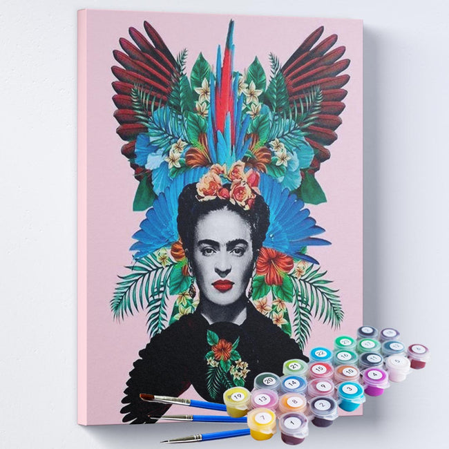 Kit Pintura Terapêutica  - Arte Frida Kahlo
