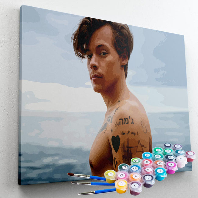 Kit Pintura Terapêutica  - Harry Styles Praia