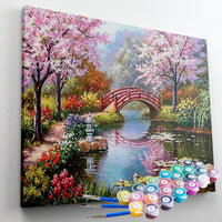 Kit Pintura Terapêutica  - Jardim Oriental