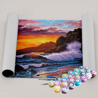 Kit Pintura Terapêutica - Mar Bravo
